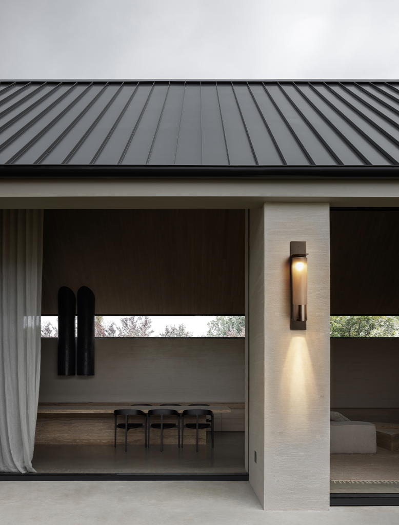 Articolo Studios Luxury Lighting Eclipse Tall Wall Sconce in Adam Kane project