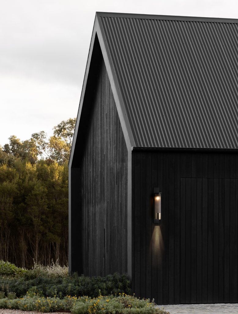 Articolo Studios Luxury Lighting Eclipse Tall Wall Sconce in Merricks Farm House