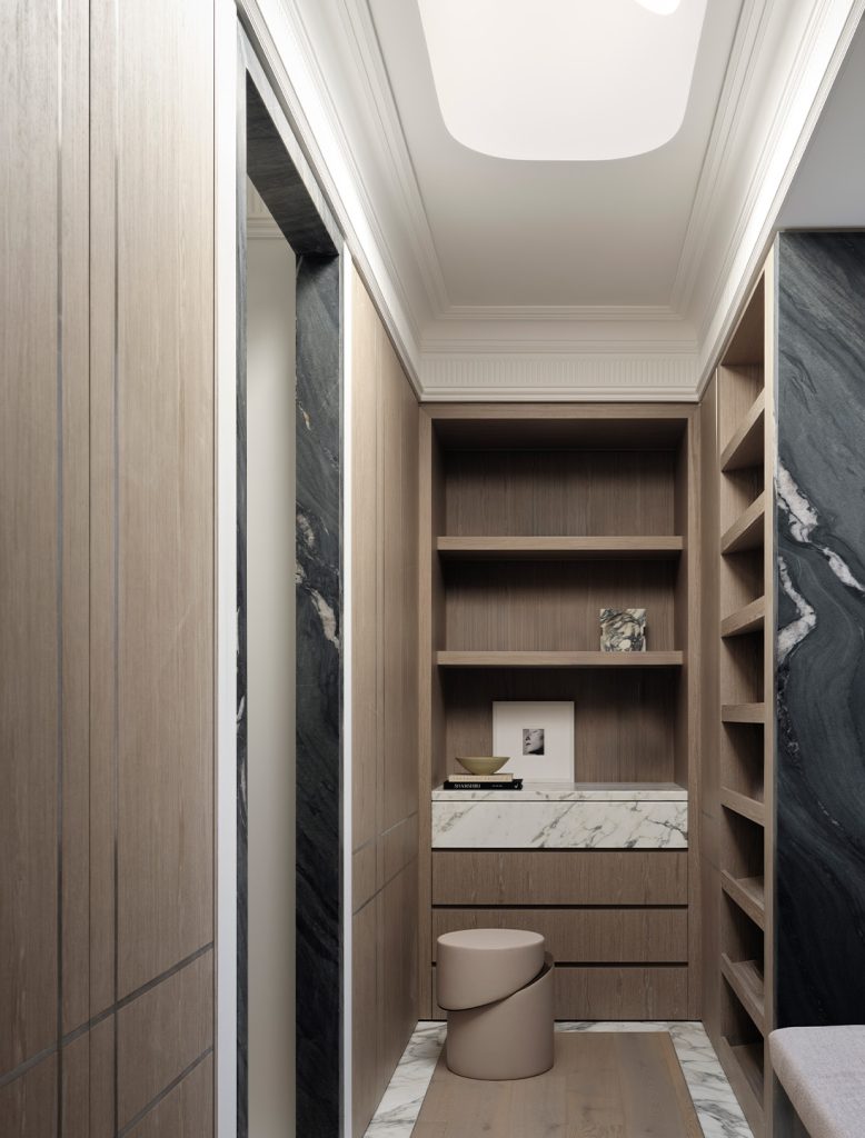 Articolo Studios Luxury Furniture Slip Stool in Strathfield Project